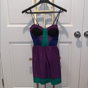 color block dress